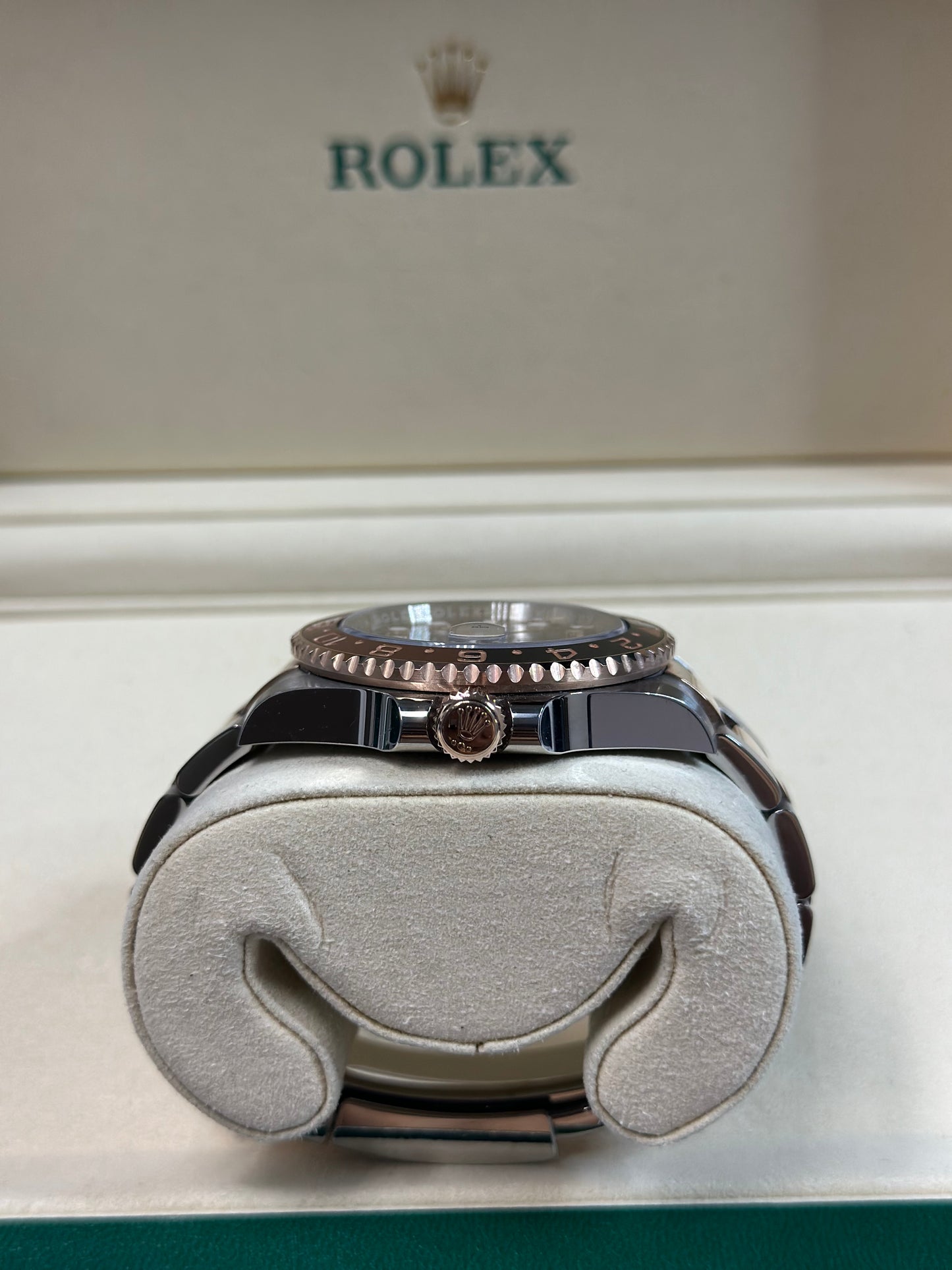 Rolex GMT-Master II "Root Beer" Black Dial on Oyster 126711CHNR Papers 2025