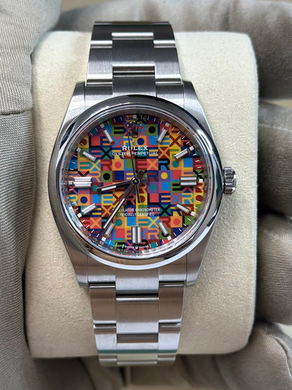 Rolex Oyster Perpetual 36 celebration Dial on Oyster 126000 Papers 2026