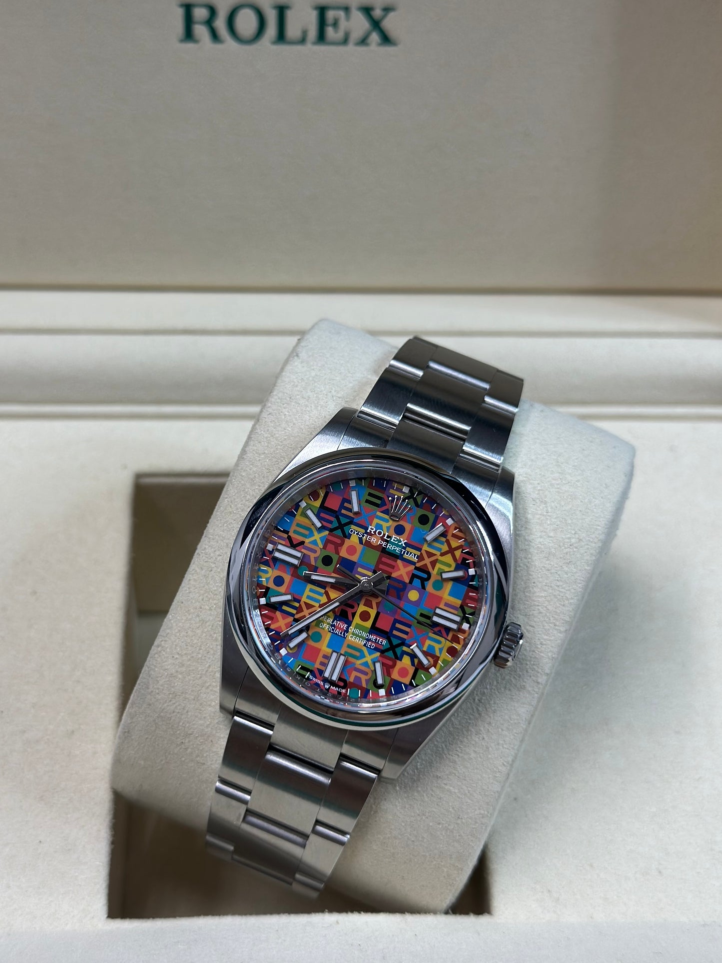 Rolex Oyster Perpetual 36 celebration Dial on Oyster 126000 Papers 2026