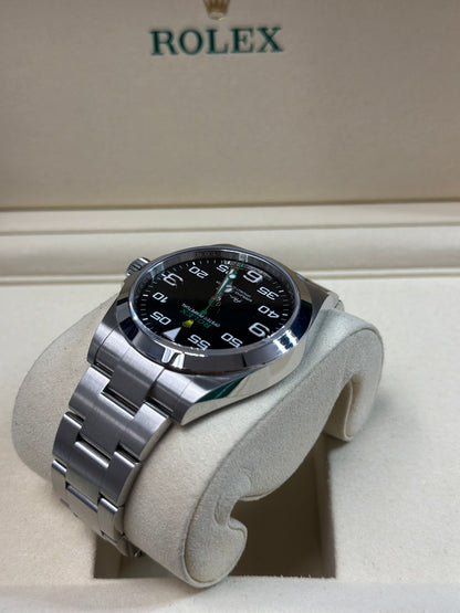 Rolex Airking Black Dial on Oyster 126900 Papers 2026