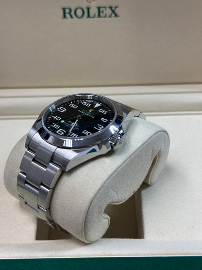 Rolex Airking Black Dial on Oyster 126900 Papers 2026