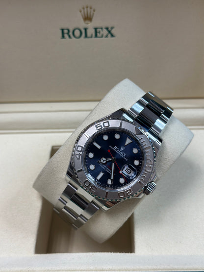 Rolex Yacht-Master Blue Dial on Oyster 126622 Papers 2020
