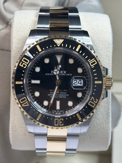 Rolex Sea-Dweller 43 Black Dial on Oyster 126603 Papers 2020