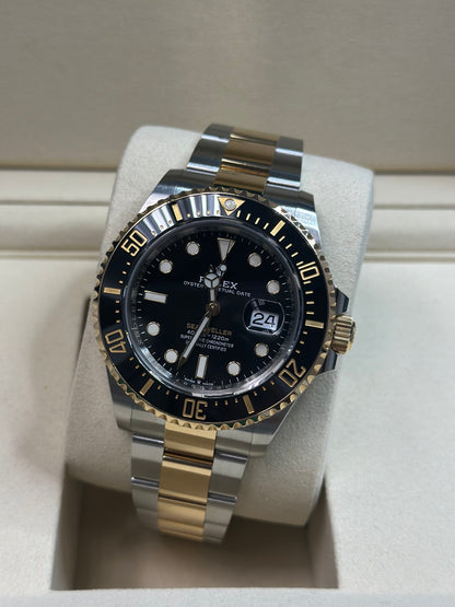 Rolex Sea-Dweller 43 Black Dial on Oyster 126603 Papers 2020