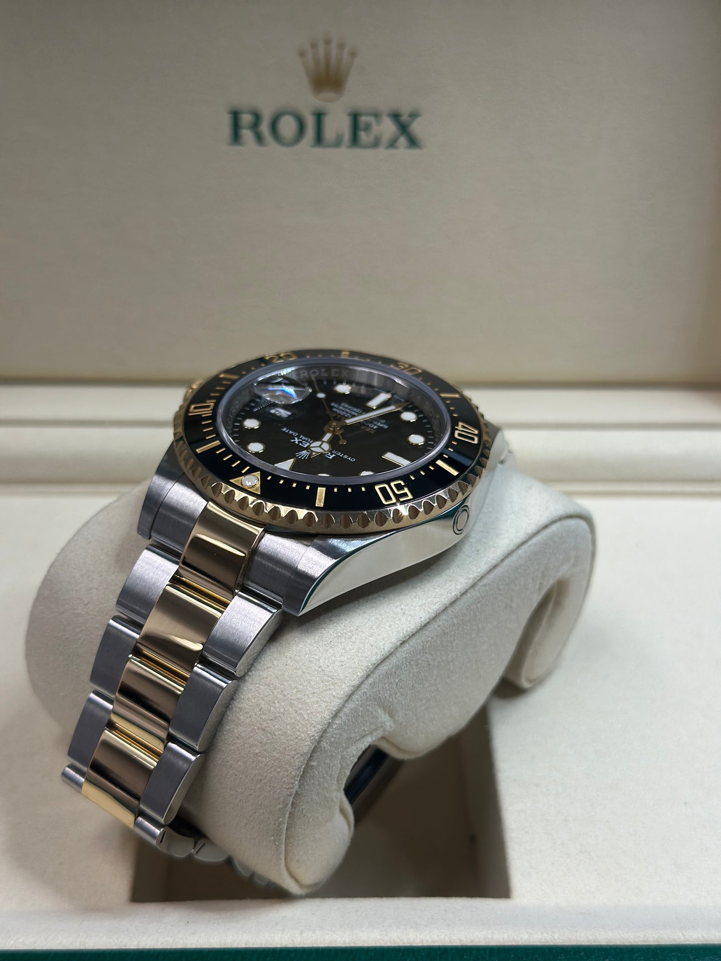 Rolex Sea-Dweller 43 Black Dial on Oyster 126603 Papers 2020
