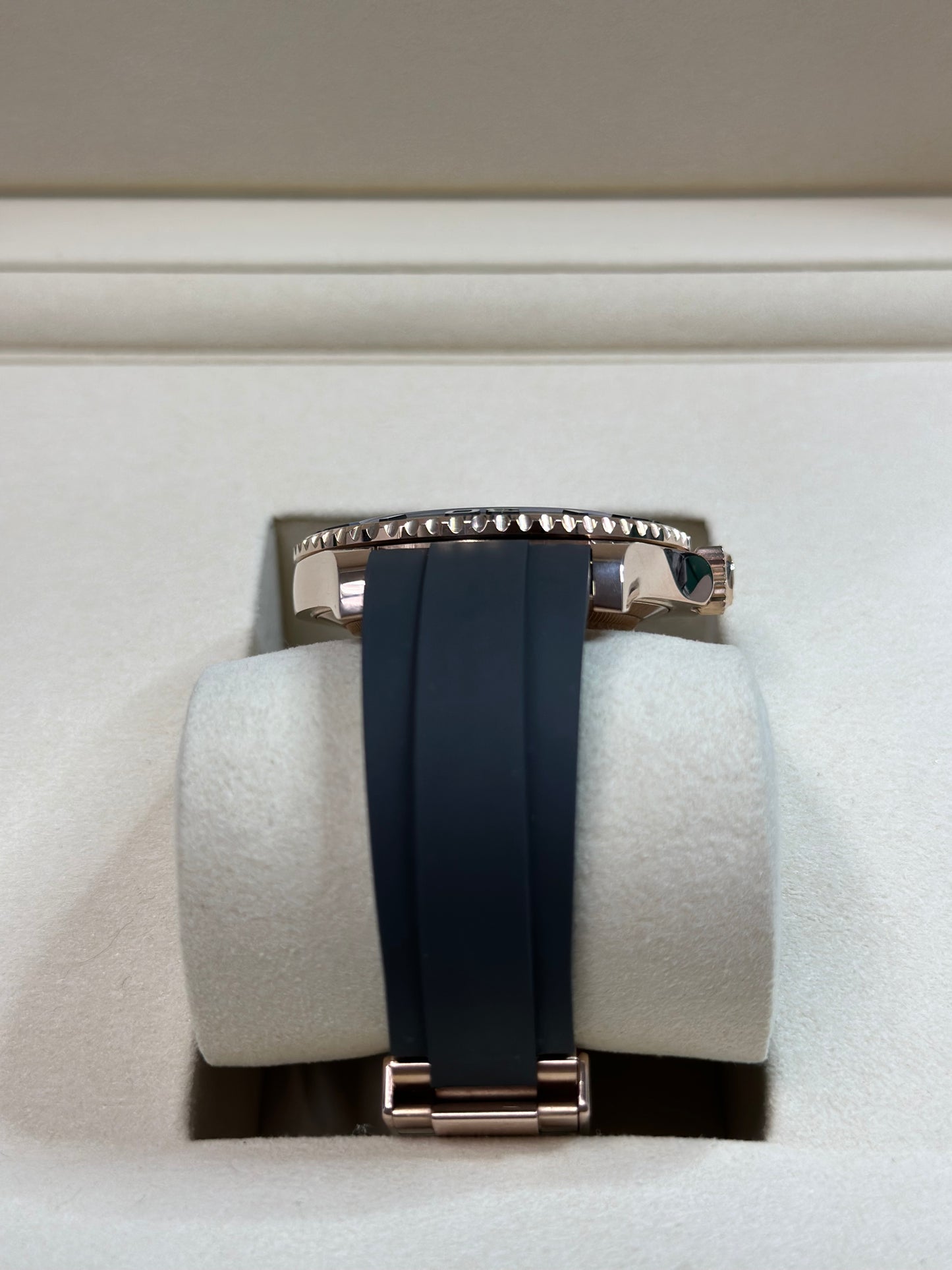 Rolex Yacht-Master Black Dial on Oysterflex 126655 Papers 2021