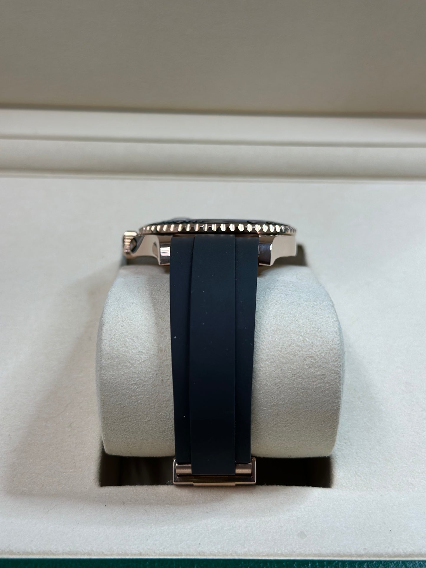 Rolex Yacht-Master Black Dial on Oysterflex 126655 Papers 2021