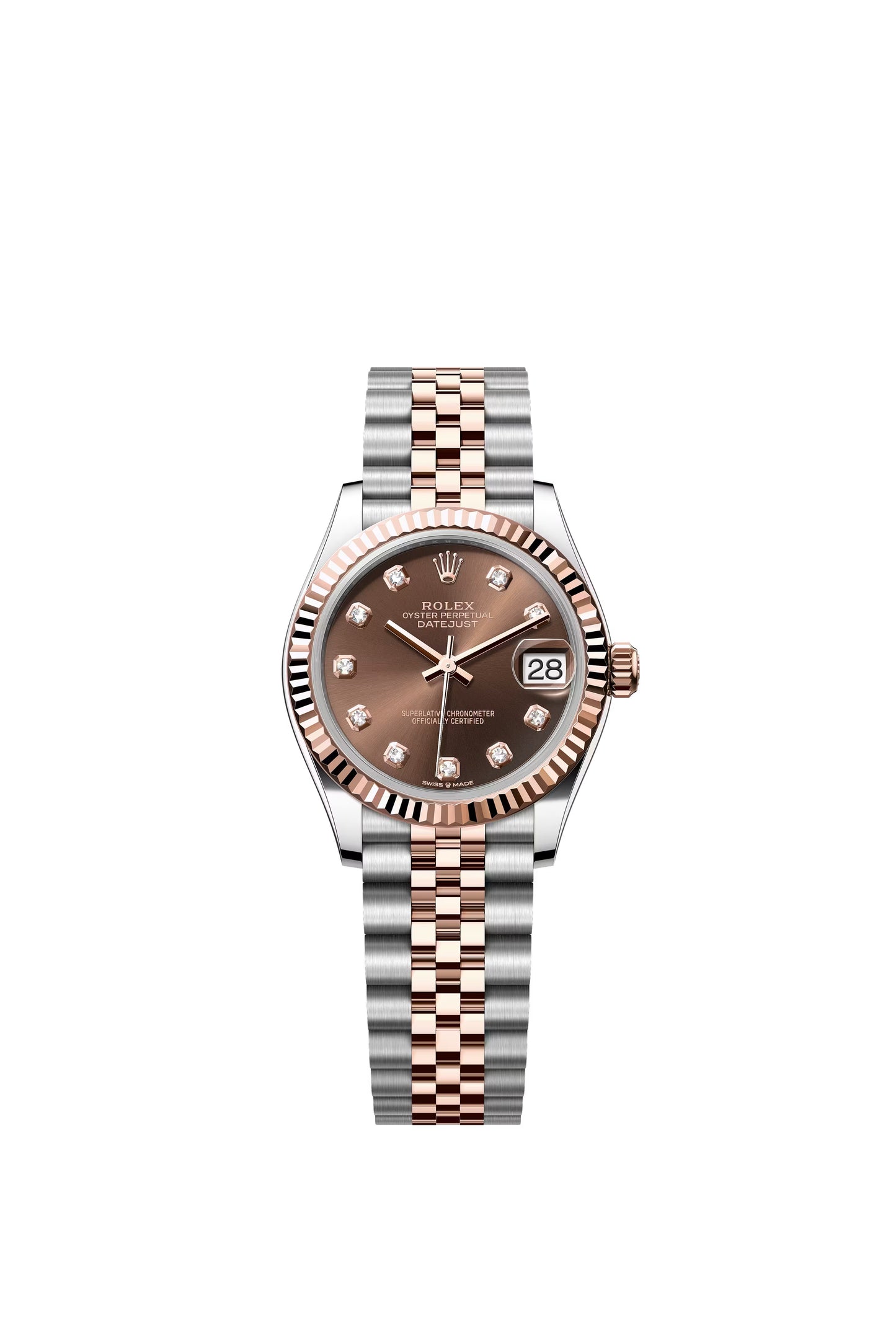 Rolex Datejust 31 Chocolate Diamond Dial on Jubilee 278271 Papers 2026