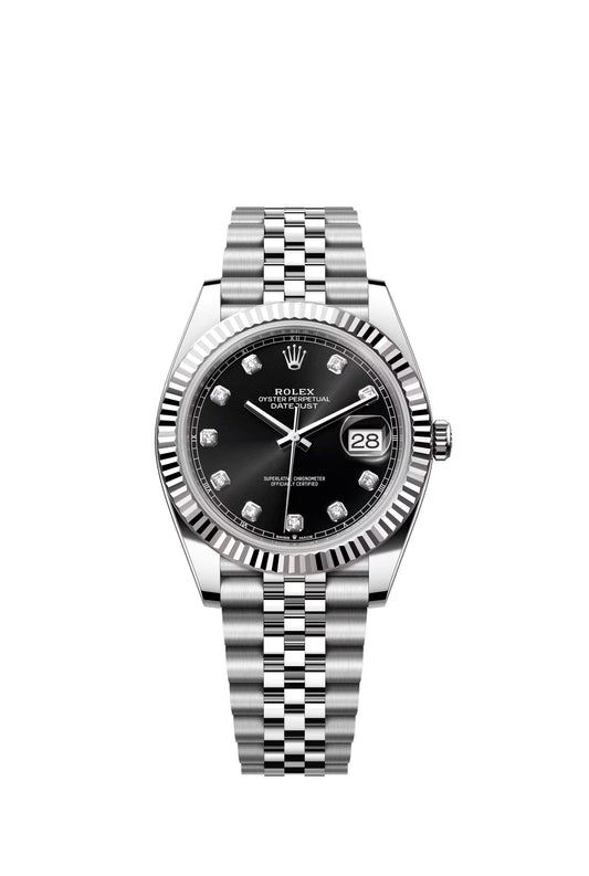 Rolex Datejust 36 Black Diamond Dial on Jubilee 126234 Papers 2026