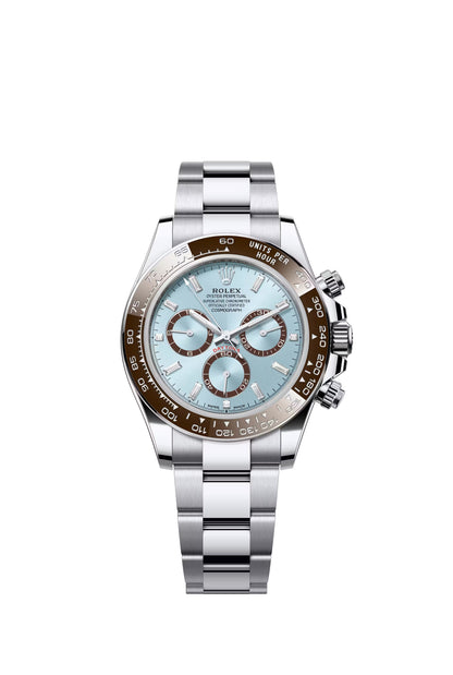 Rolex Daytona Ice Blue Index Dial on Oysterlock 116506 Papers 2016