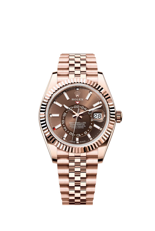 Rolex SkyDweller Chocolate Dial on Jubilee 336935 Card 2025
