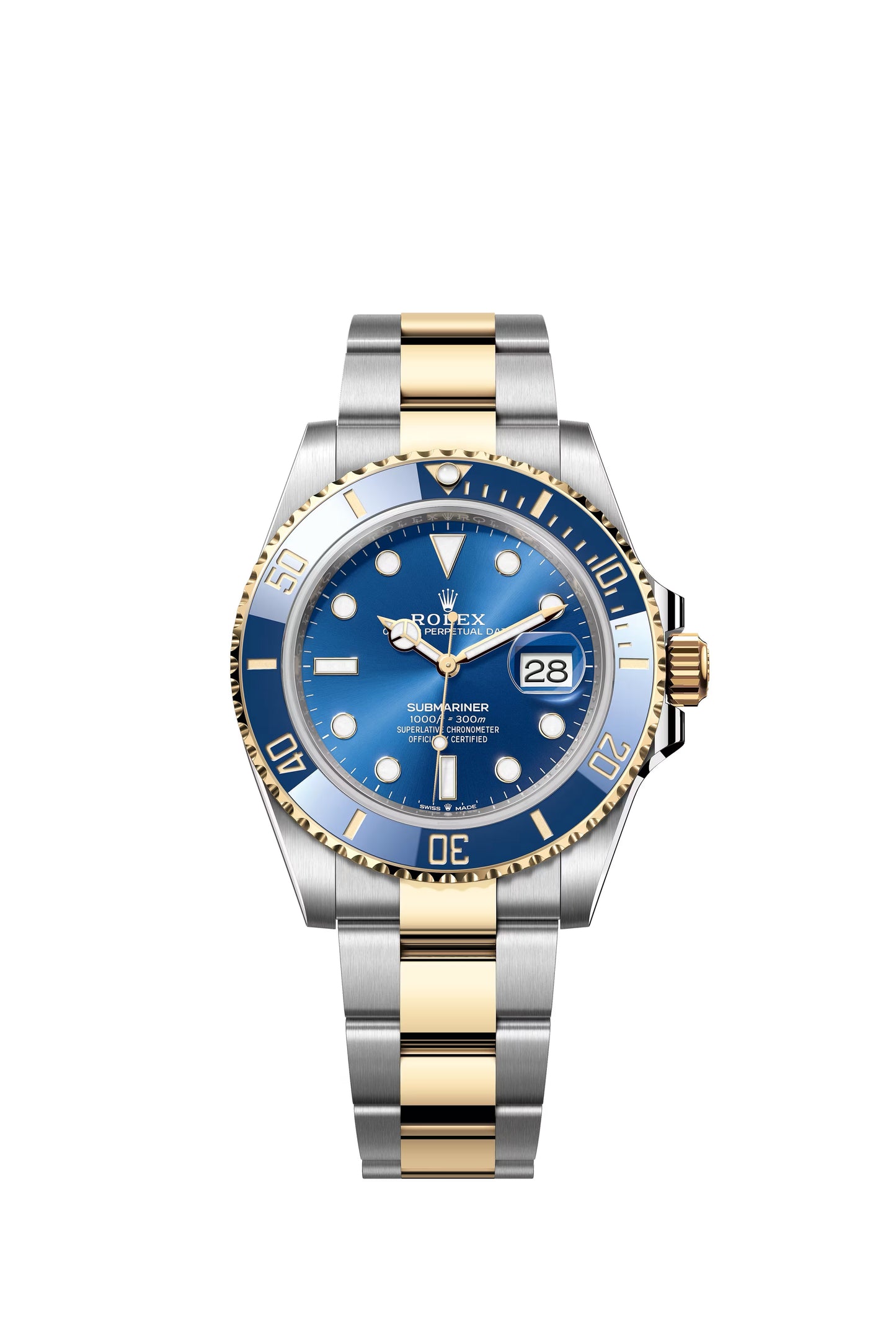 Rolex Submariner Blue Dial on Oyster 126613LB Papers 2025