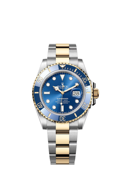 Rolex Submariner Blue Dial on Oyster 126613LB Papers 2025