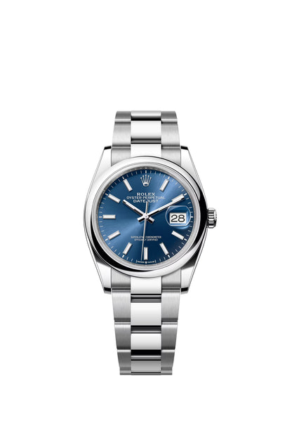 Rolex Datejust 36 Blue Index Dial on Oyster 126200 Papers 2026