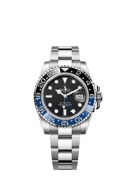 Rolex GMT-Master II Batman Black Dial on Oyster 126710BLNR Papers 2020