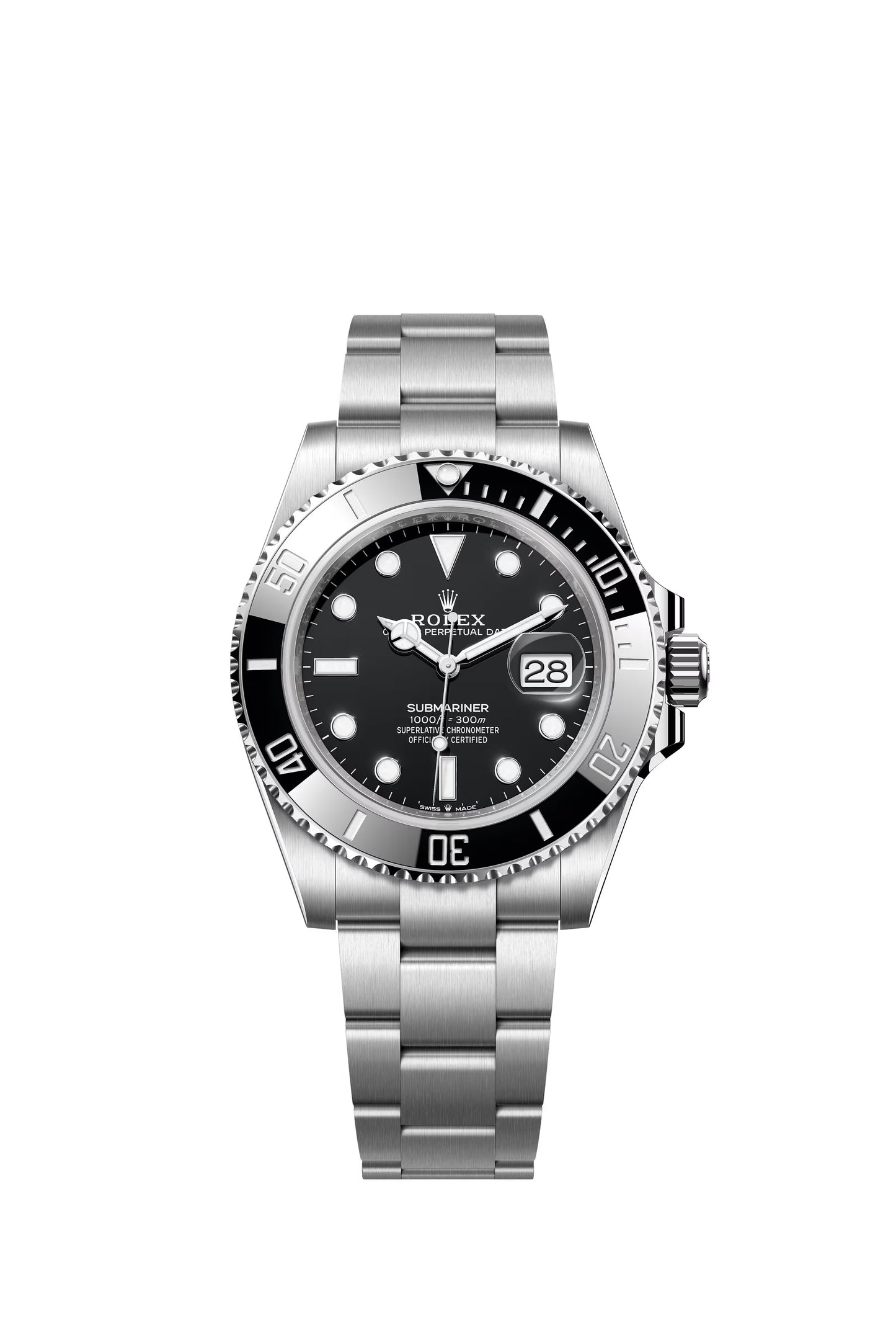 Rolex Submariner Black Dial on Oyster 126610LN Papers 2025