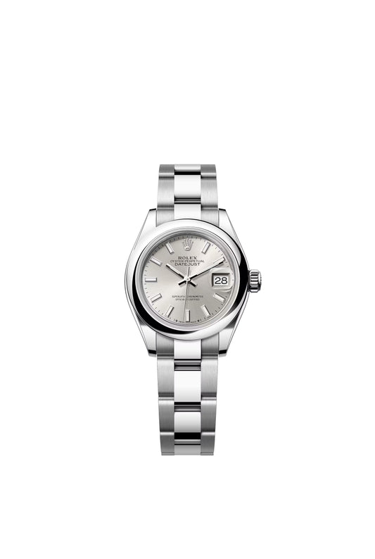 Rolex Datejust Lady Silver Index Dial on Oyster 279160 Papers 2021