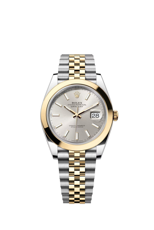 Rolex Datejust 41 Silver Index Dial on Jubilee 126303 Papers 2026