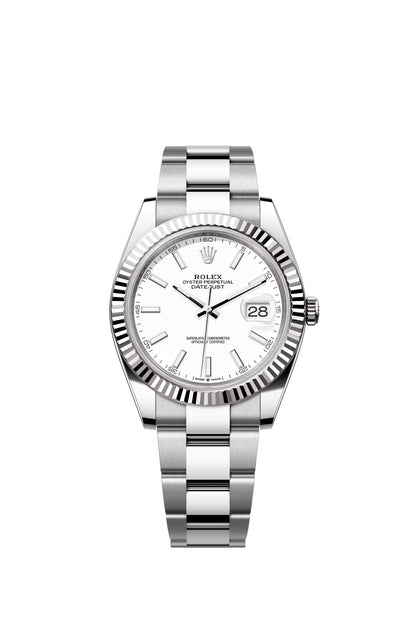 Rolex Datejust 41 White Index Dial on Oyster 126334 Complete 2022