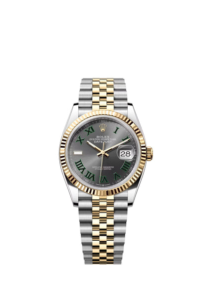 Rolex Datejust 36 Slate Roman Dial on Jubilee 126233 Complete 2026