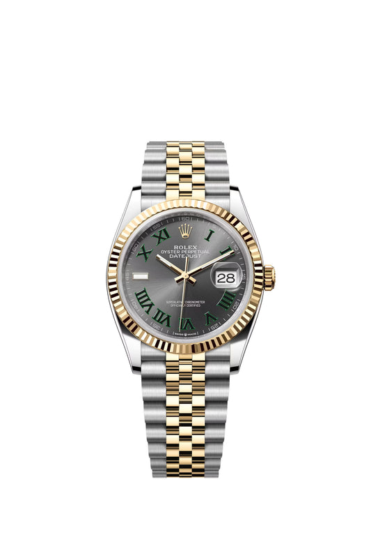 Rolex Datejust 36 Slate Roman Dial on Jubilee 126233 Complete 2026