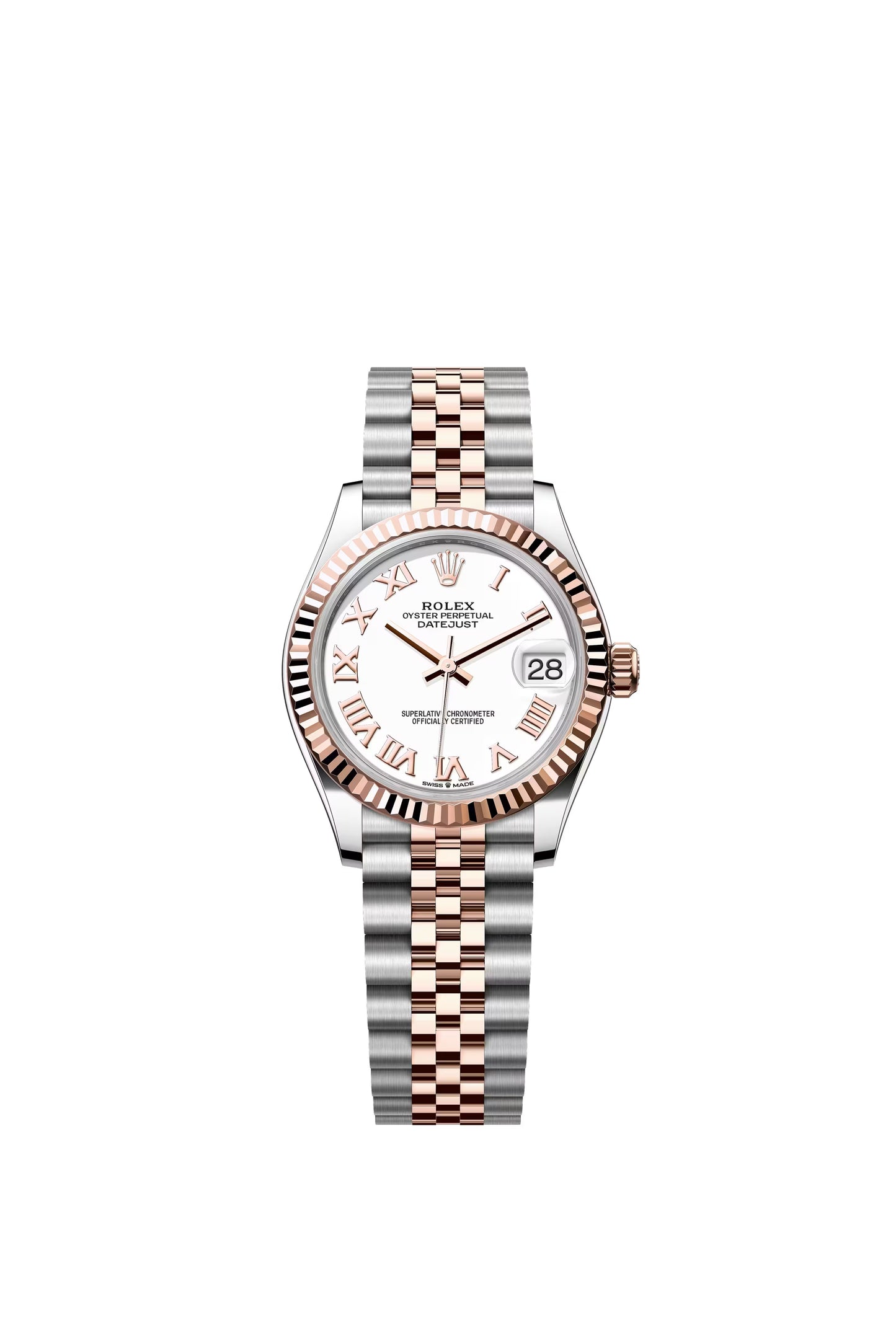 Rolex Datejust 31 White Roman Dial on Jubilee 278271 Papers 2026