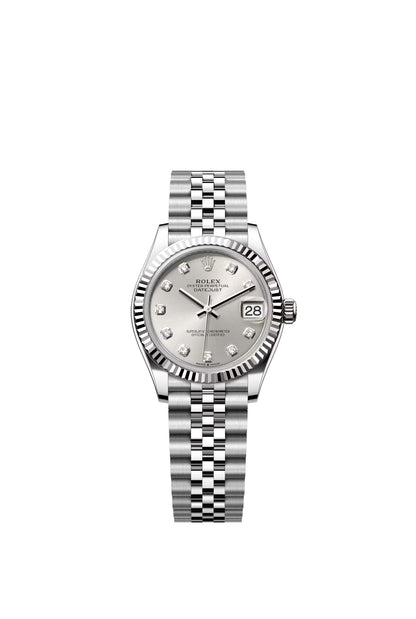 Rolex Datejust 31 Silver Diamond Dial on Jubilee 278274 Papers 2025