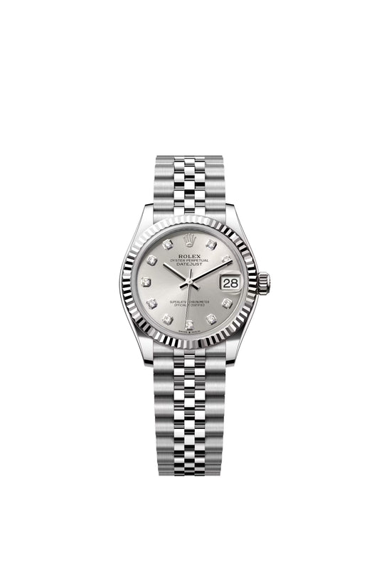 Rolex Datejust 31 Silver Diamond Dial on Jubilee 278274 Papers 2025