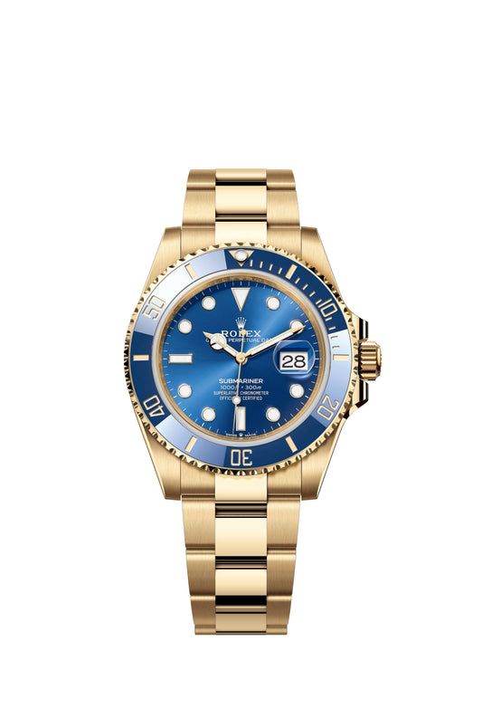 Rolex Submariner Blue Dial on Oyster 126618LB Papers 2025