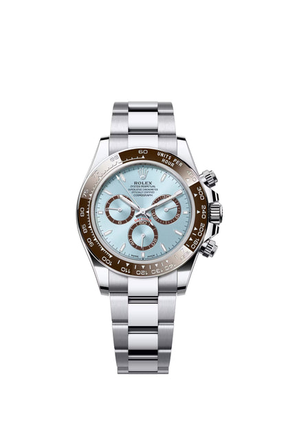 Rolex Daytona Ice Blue Index Dial on Oysterlock 116506 Papers 2016