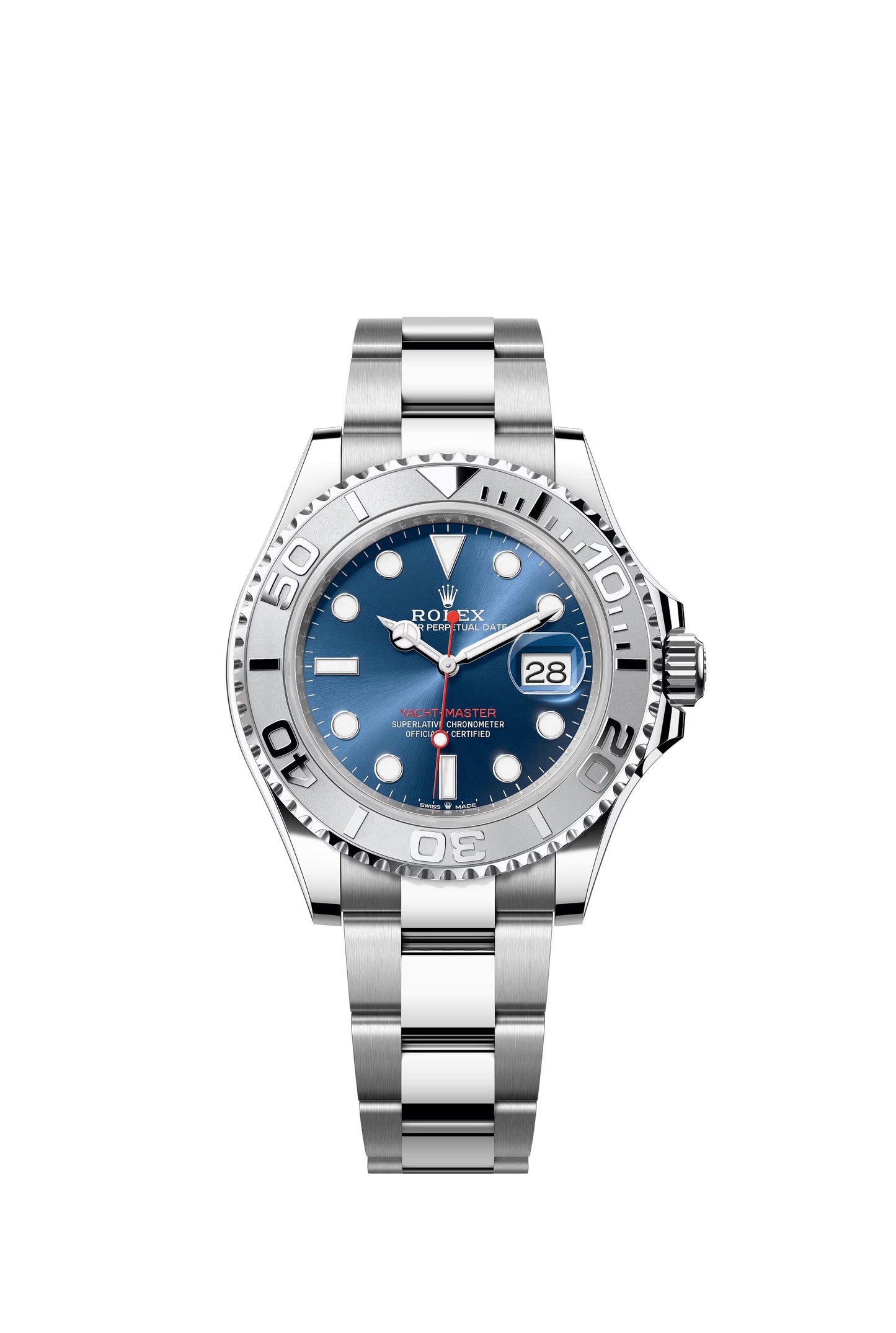 Rolex Yacht-Master Blue Dial on Oyster 126622 Papers 2020