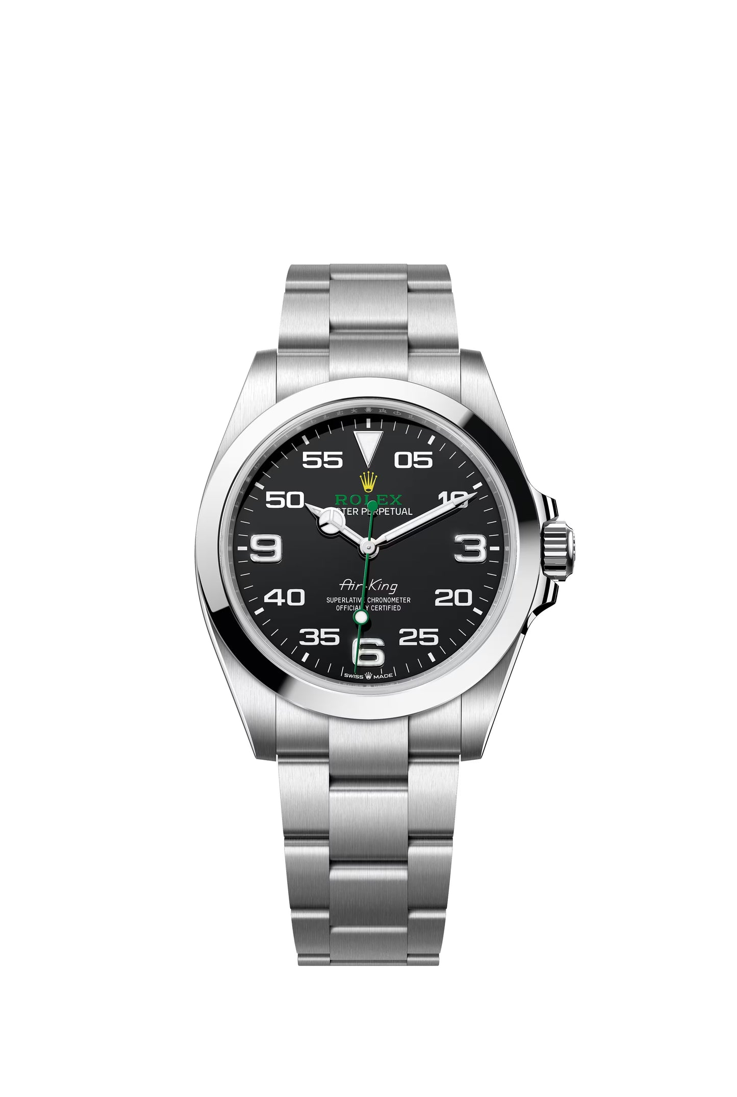 Rolex Airking Black Dial on Oyster 126900 Papers 2026