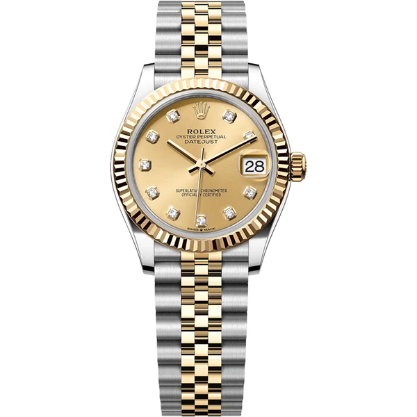 Rolex Datejust 31 Champagne Diamond Dial on Jubilee 278273 Papers 2026