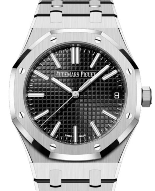 Audemars Piguet Royal Oak Black Dial on Bracelet 15510ST.OO.1320ST.07 Complete 2026