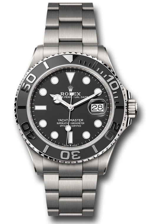 Rolex Rlx Titanium Yacht-Master 42 Black Dial on Oyster 226627 Card 2026