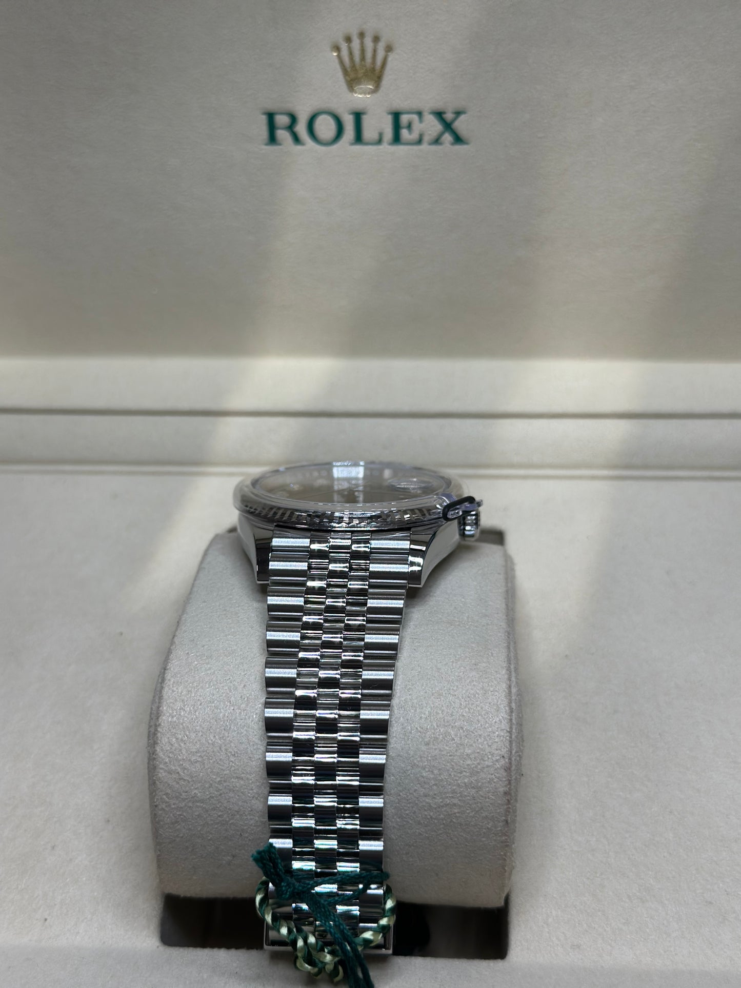 Rolex Datejust 36 Black Diamond Dial on Jubilee 126234 Papers 2025