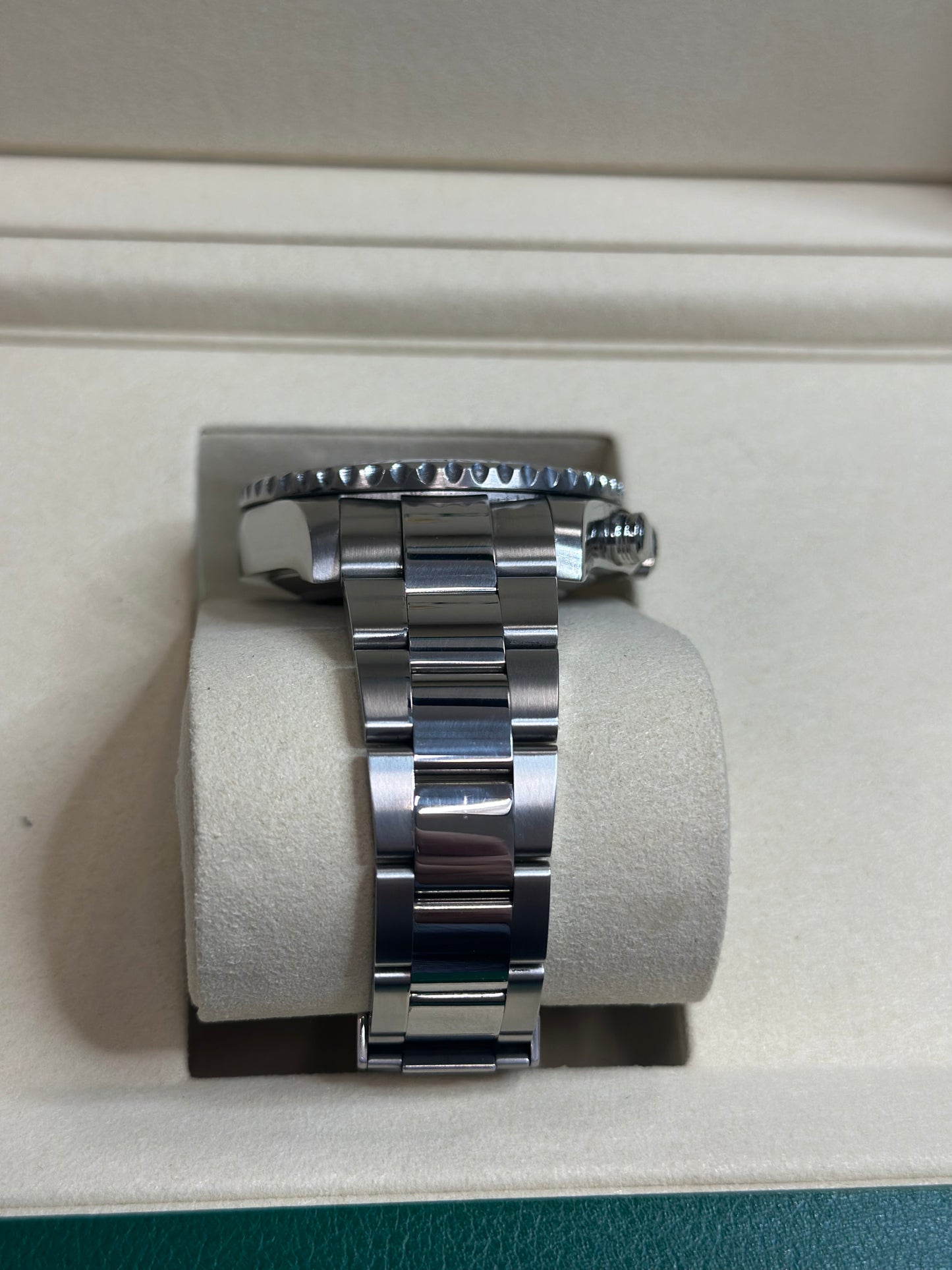 Rolex Yacht-Master II Matt White Dial on Oyster 116680 Papers 2020