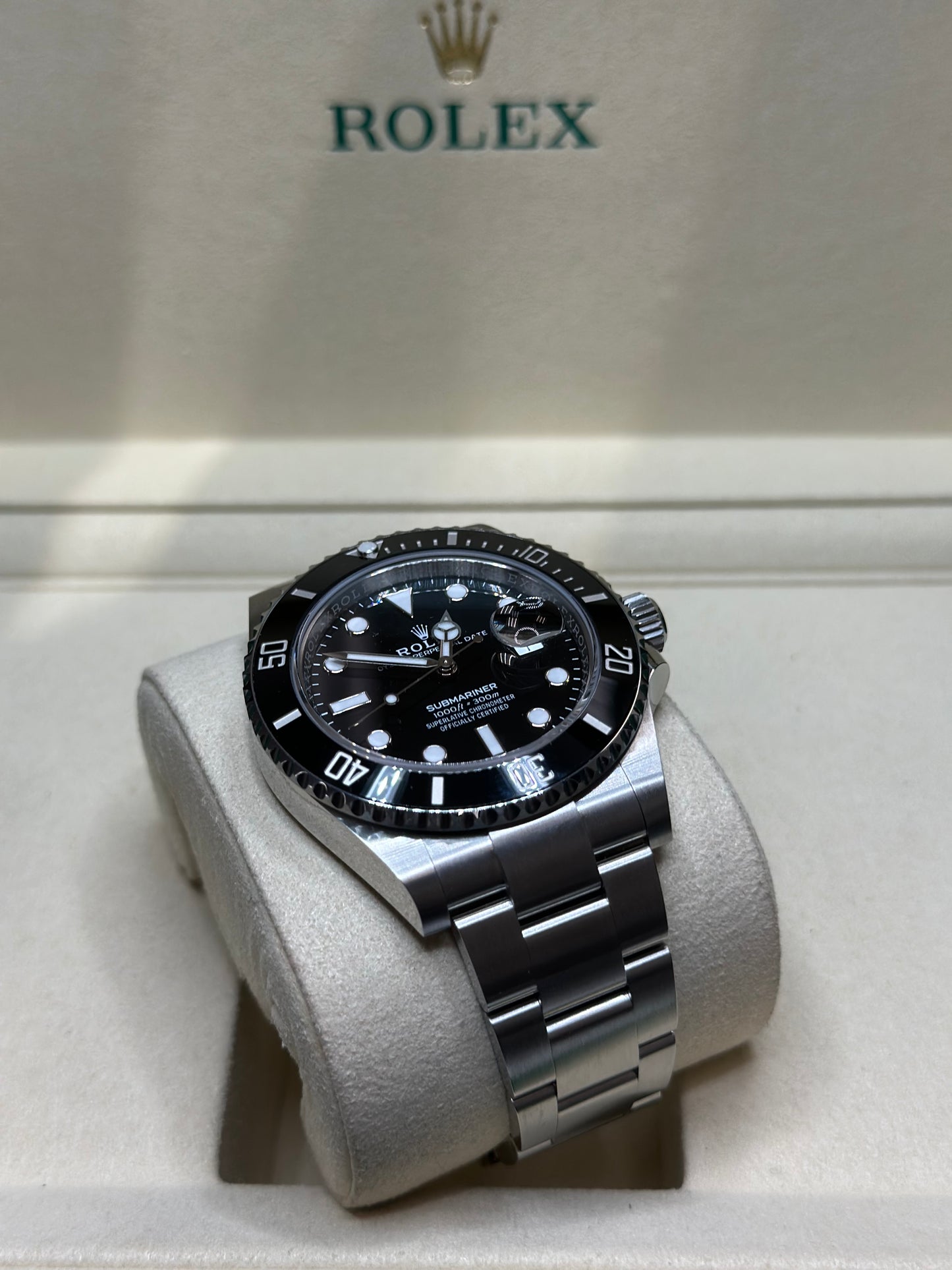 Rolex Submariner Black Dial on Oyster 126610LN Papers 2026