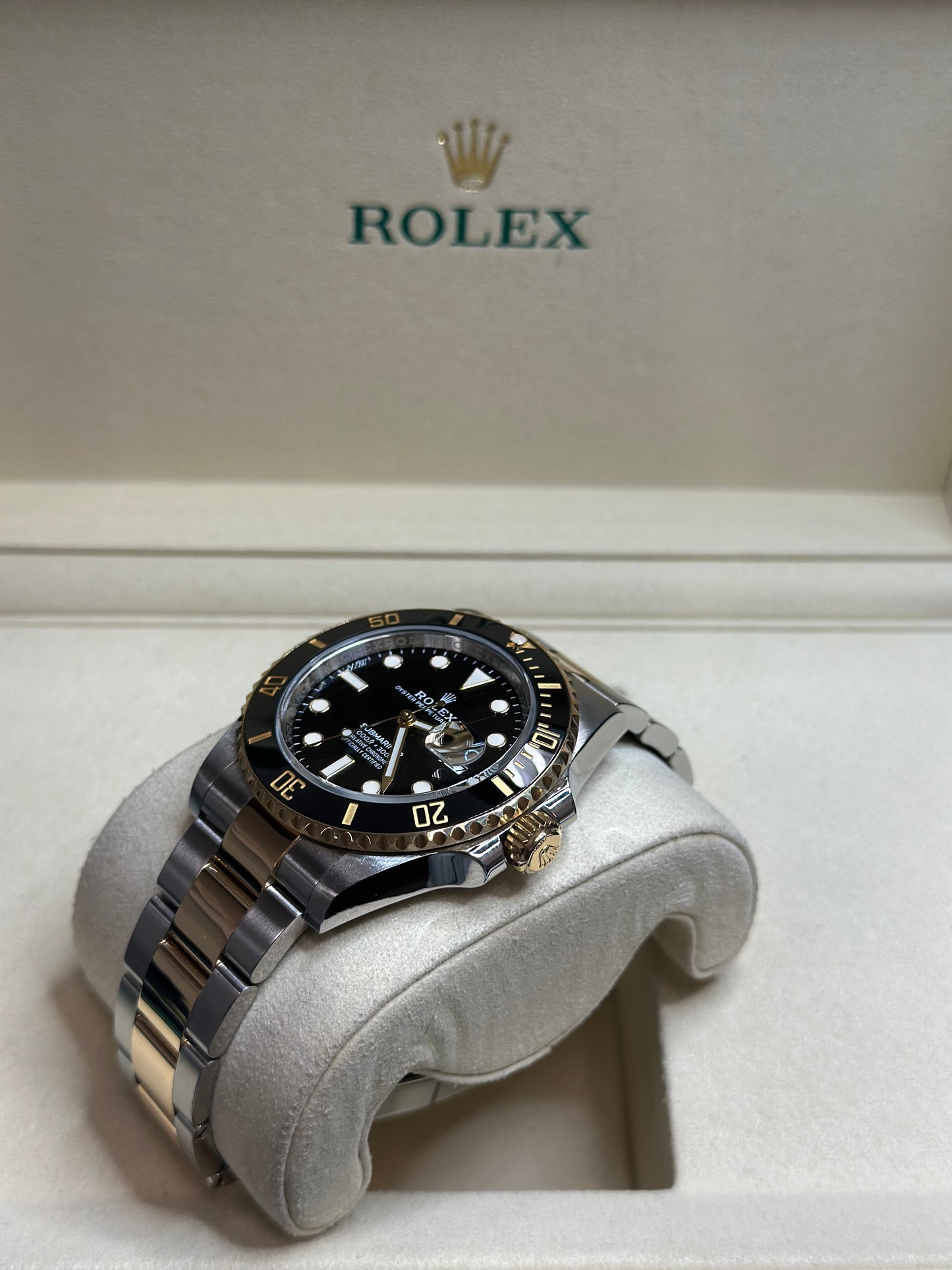 Rolex Submariner Black Dial on Oyster 126613LN Card 2021