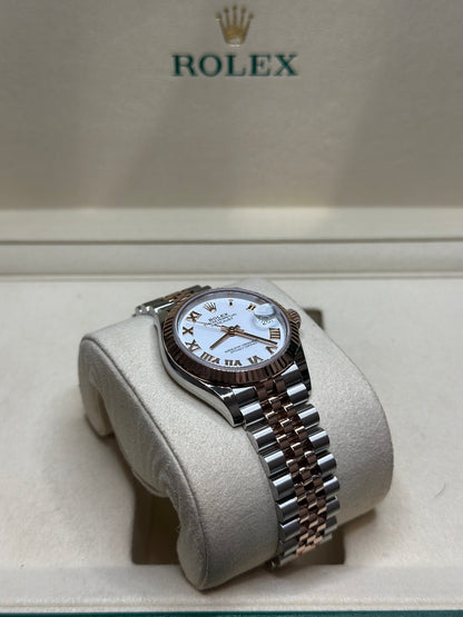 Rolex Datejust 31 White Roman Dial on Jubilee 278271 Papers 2026
