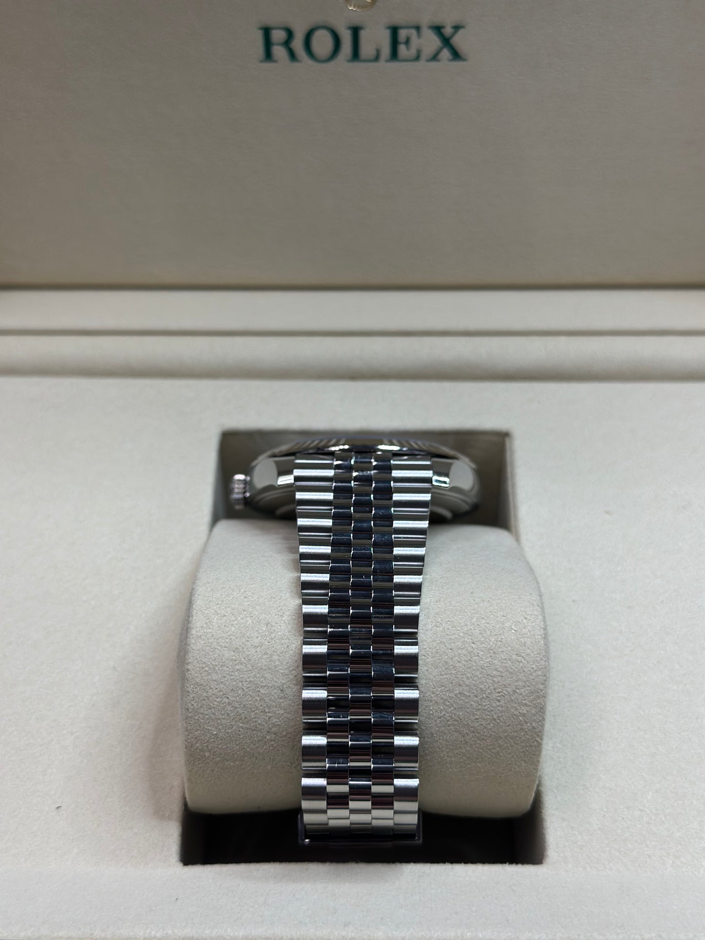 Rolex Datejust 41 Dark Rhodium Index Dial on Jubilee 126334 Papers 2025