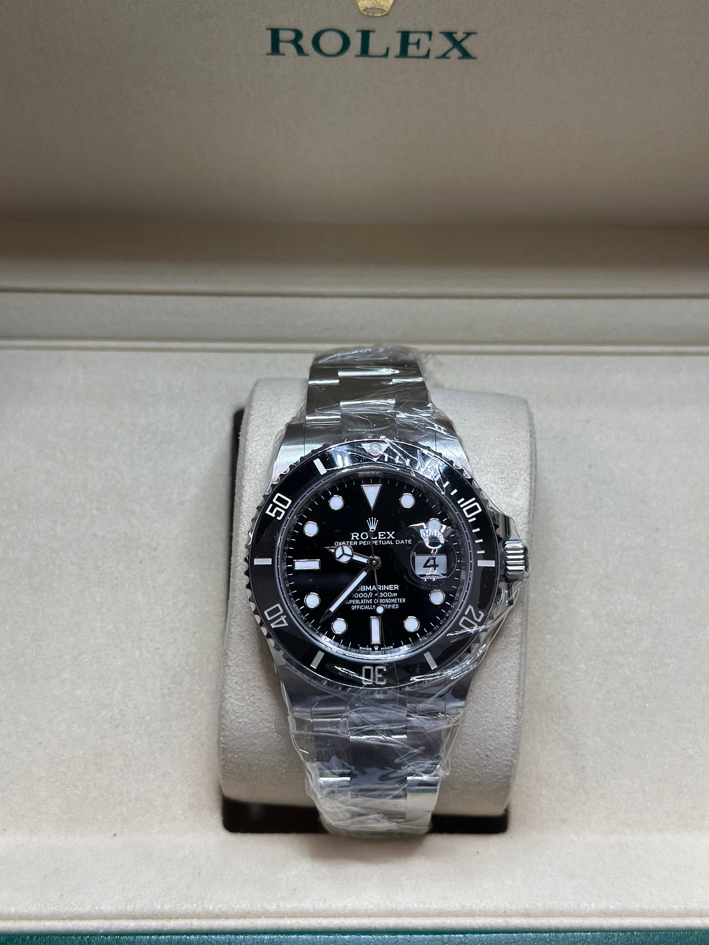 Rolex Submariner Black Dial on Oyster 126610LN Papers 2025