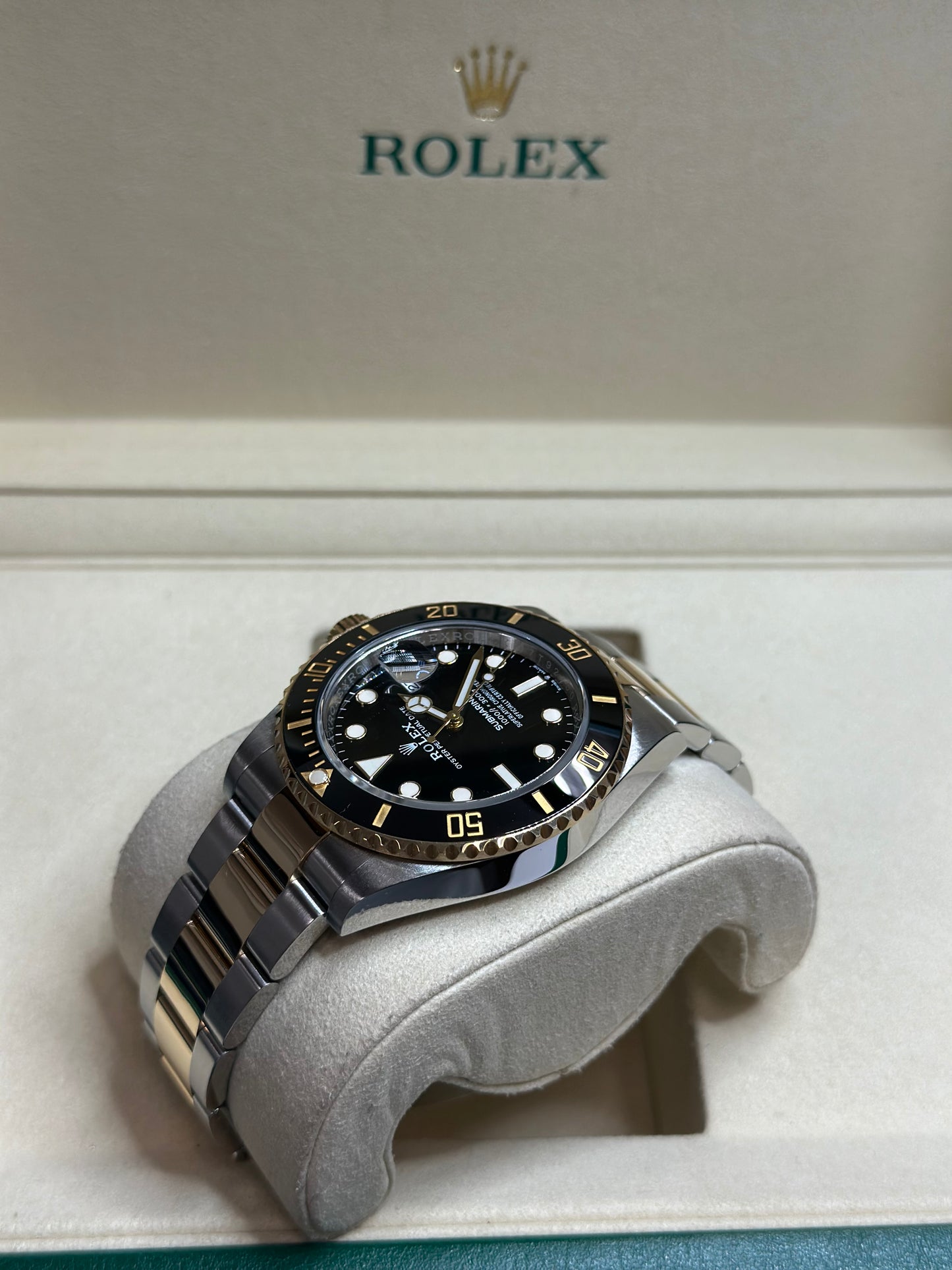 Rolex Submariner Black Dial on Oyster 126613LN Card 2021