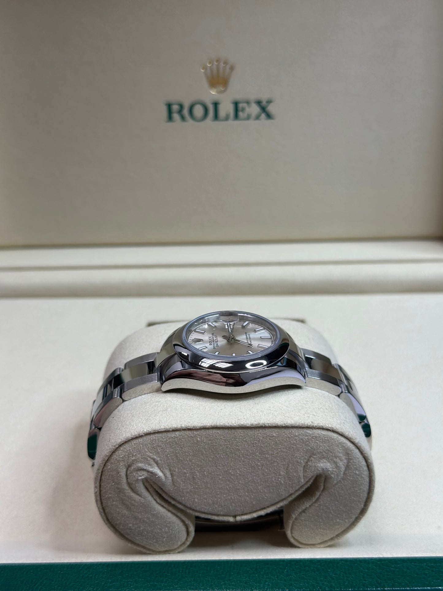 Rolex Datejust Lady Silver Index Dial on Oyster 279160 Papers 2021