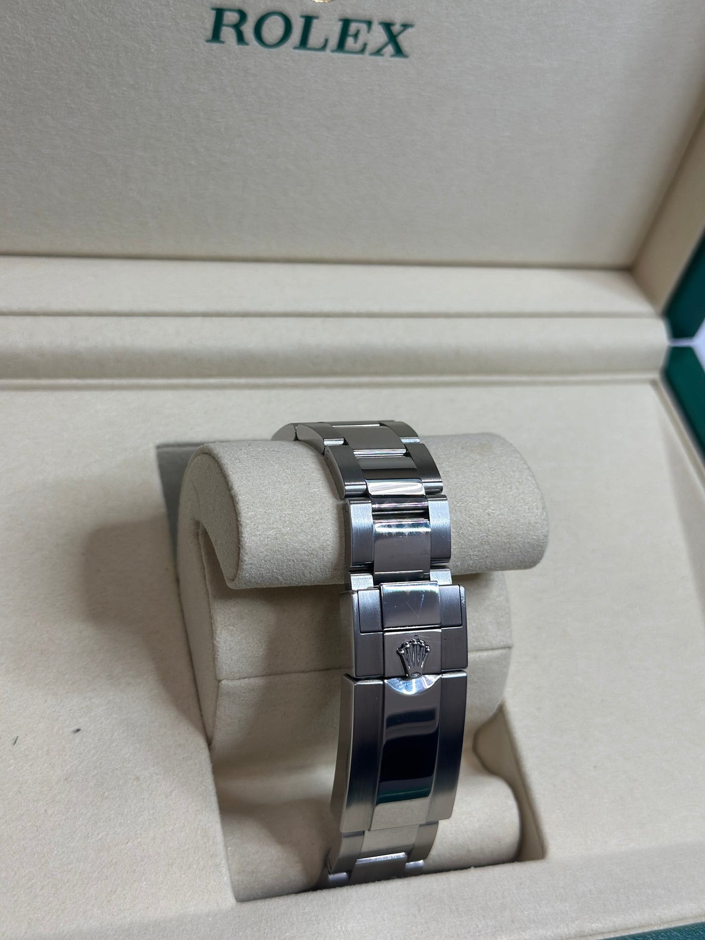 Rolex Yacht-Master II Matt White Dial on Oyster 116680 Papers 2020