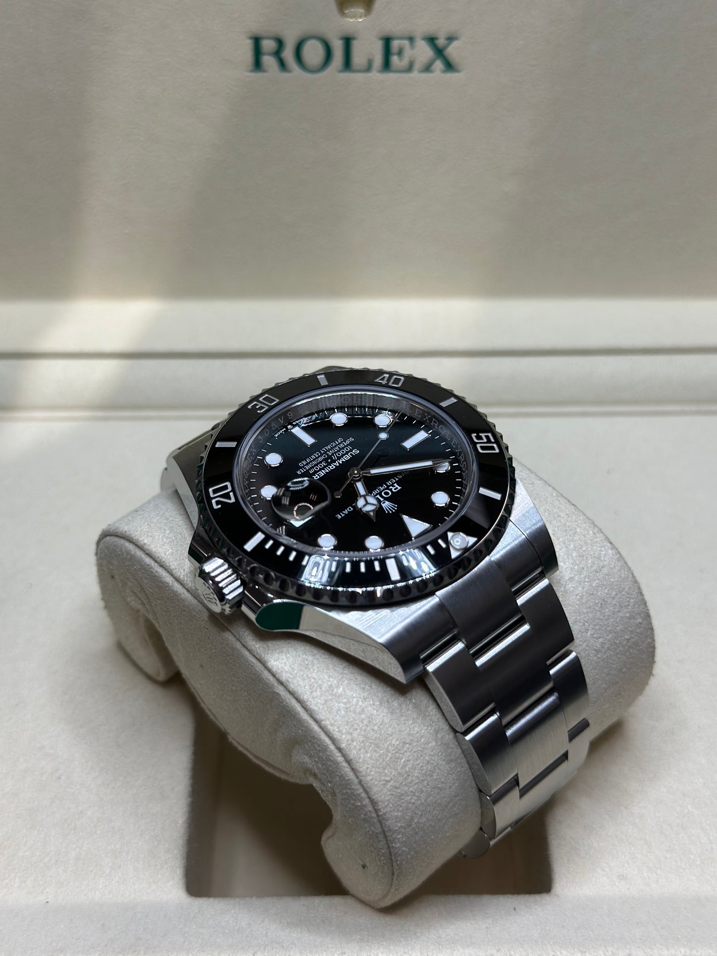 Rolex Submariner Black Dial on Oyster 126610LN Papers 2026