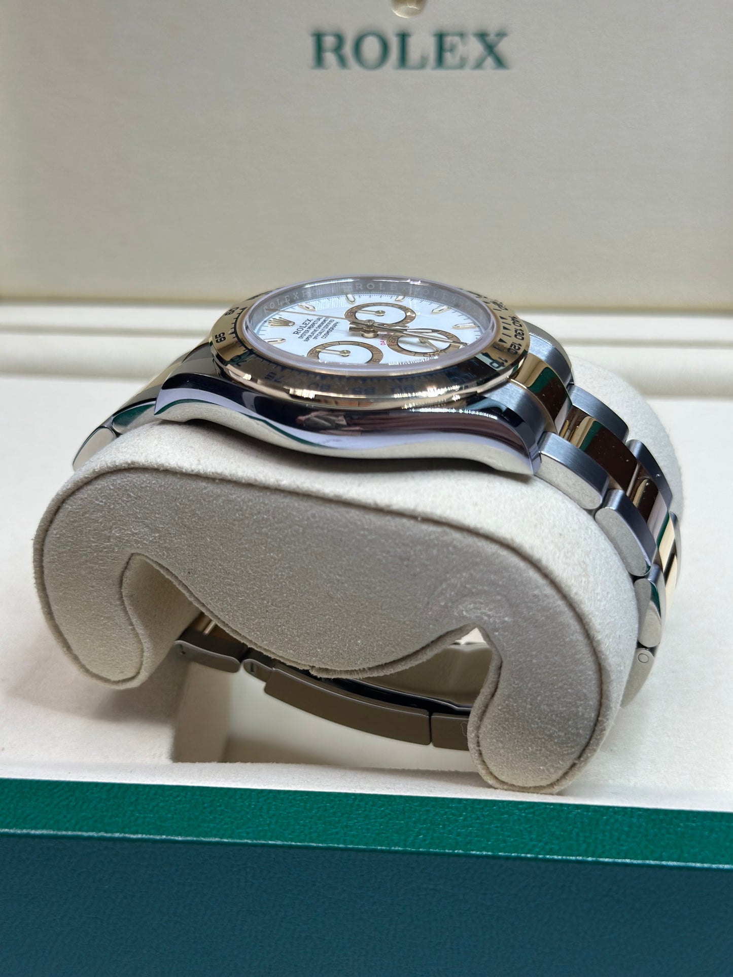 Rolex Daytona White Index Dial on Oyster 126503 Papers 2024
