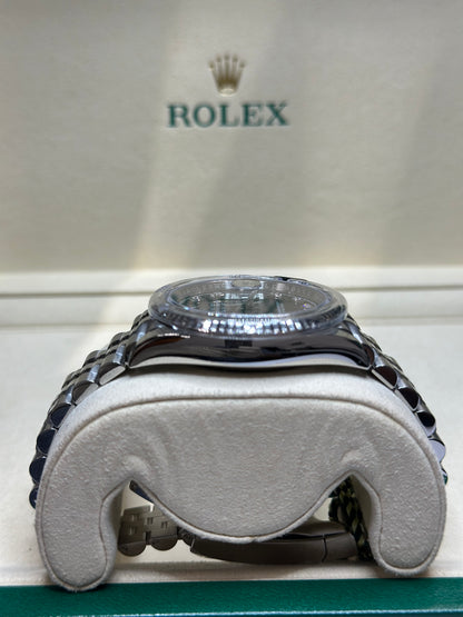 Rolex Datejust 36 Black Diamond Dial on Jubilee 126234 Papers 2025