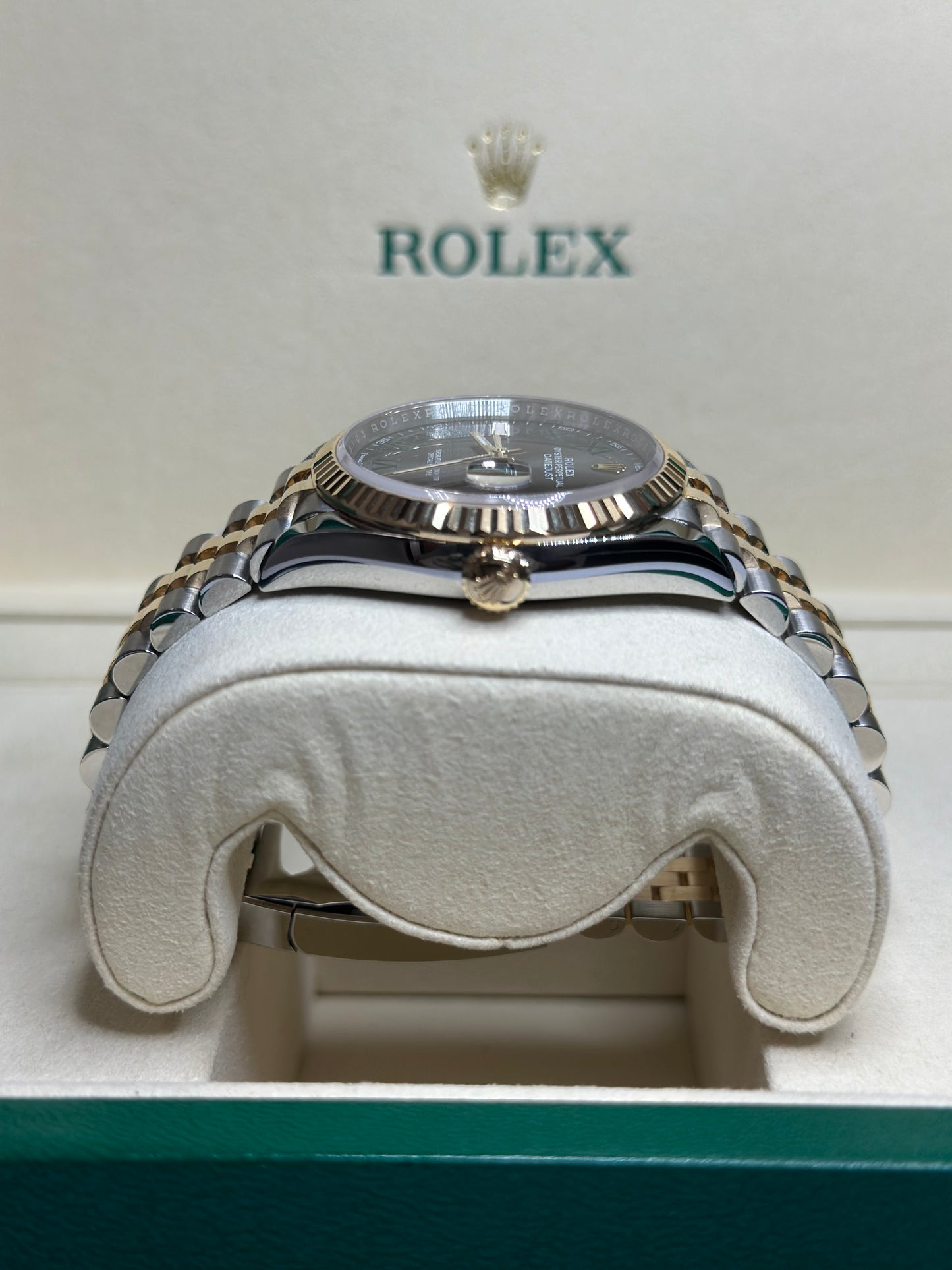 Rolex Datejust 36 Slate Roman Dial on Jubilee 126233 Complete 2026