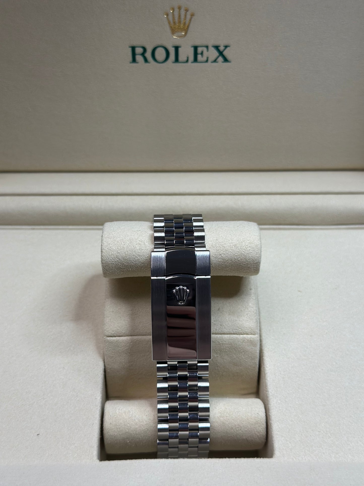 Rolex Datejust 41 Dark Rhodium Index Dial on Jubilee 126334 Papers 2025